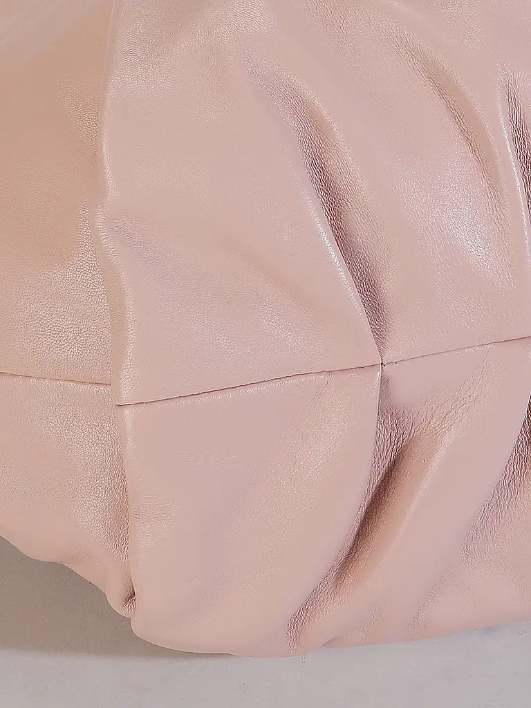 LES VISIONNAIRES | Bolso de cuero - Hobo GRETA ESSENTIAL SILKY | Rosa