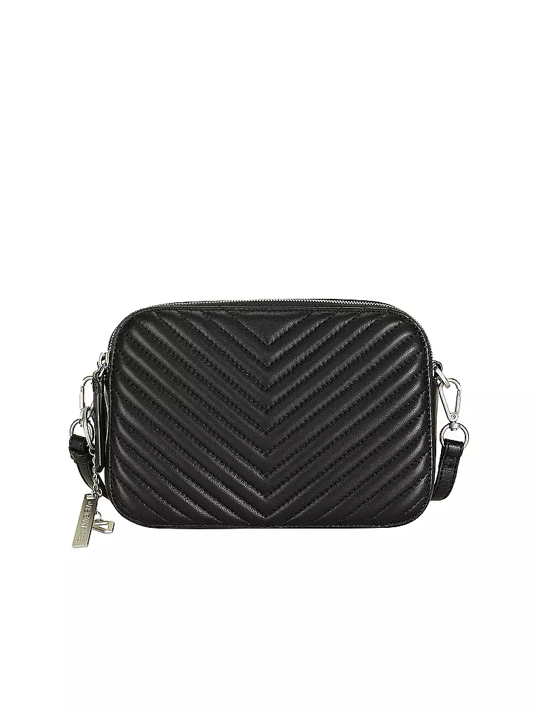 LES VISIONNAIRES | Bolso de cuero - Mini Bag LOLA QUILTING | Negro