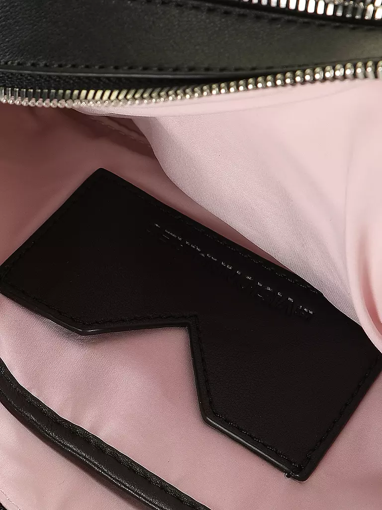LES VISIONNAIRES | Bolso de cuero - Mini Bag LOLA QUILTING | Negro