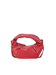 LES VISIONNAIRES | Bolso de cuero - Mini Bolso GRETA MINI ESSENTIAL SILKY | Rojo