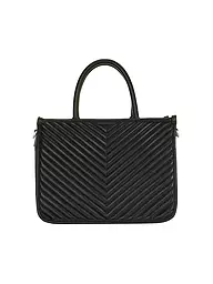 LES VISIONNAIRES | Bolso de cuero - Tot Bag LENA QUILTING | Negro