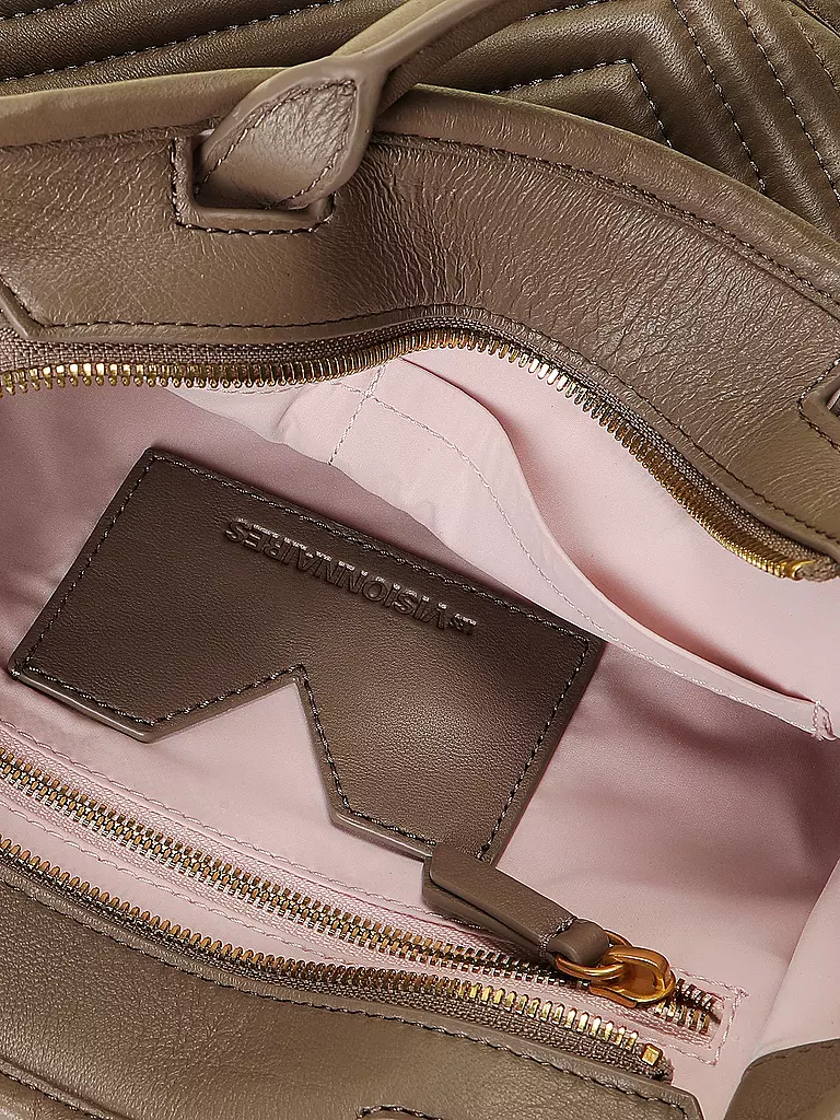 LES VISIONNAIRES | Bolso de cuero - Tot Bag LENA QUILTING | 
