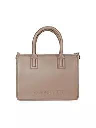 LES VISIONNAIRES | Bolso de cuero - Bolso tote LENA SILKY | Camel