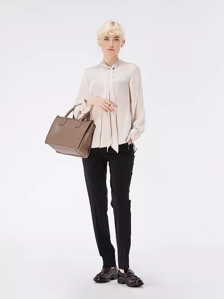 LES VISIONNAIRES | Ledertasche - Tote Bag LENA SILKY | Camel