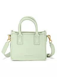 LES VISIONNAIRES | Ledertasche - Tote Bag LENI SILKY Small | Menta