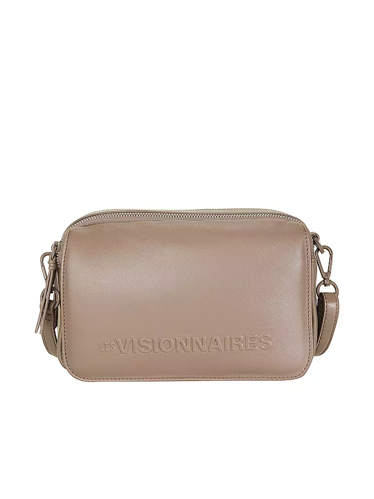LES VISIONNAIRES | Ledertasche - Umhängetasche EMILY SILKY  | Camel