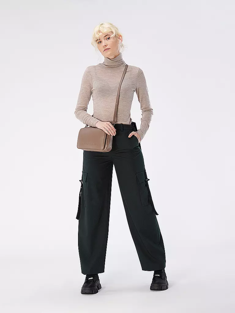LES VISIONNAIRES | Ledertasche - Umhängetasche EMILY SILKY  | Camel