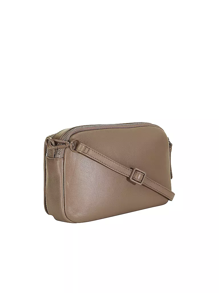 LES VISIONNAIRES | Ledertasche - Umhängetasche EMILY SILKY  | Camel