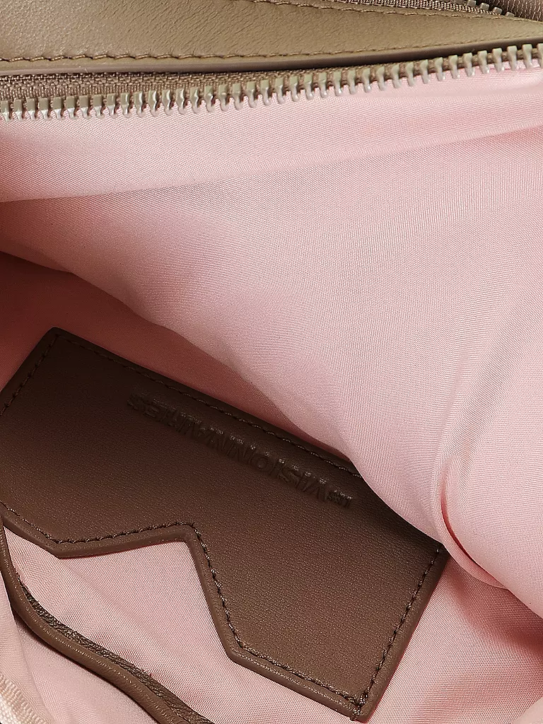 LES VISIONNAIRES | Ledertasche - Umhängetasche EMILY SILKY  | Camel