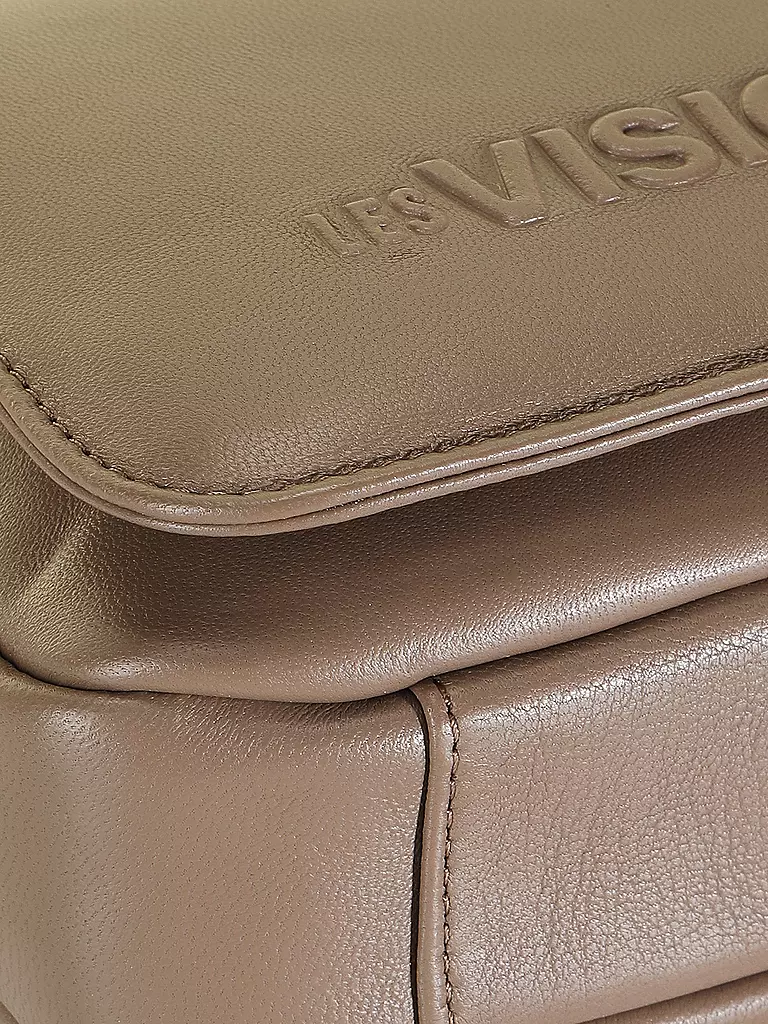 LES VISIONNAIRES | Ledertasche - Umhängetasche EMILY SILKY  | Camel