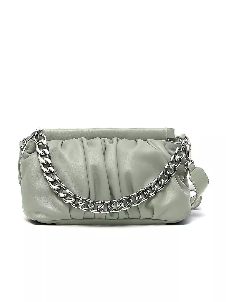 LES VISIONNAIRES | Ledertasche - Umhängetasche LUCY | Verde claro