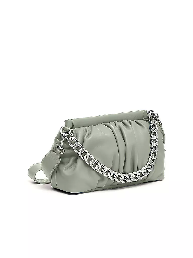 LES VISIONNAIRES | Ledertasche - Umhängetasche LUCY | Verde claro