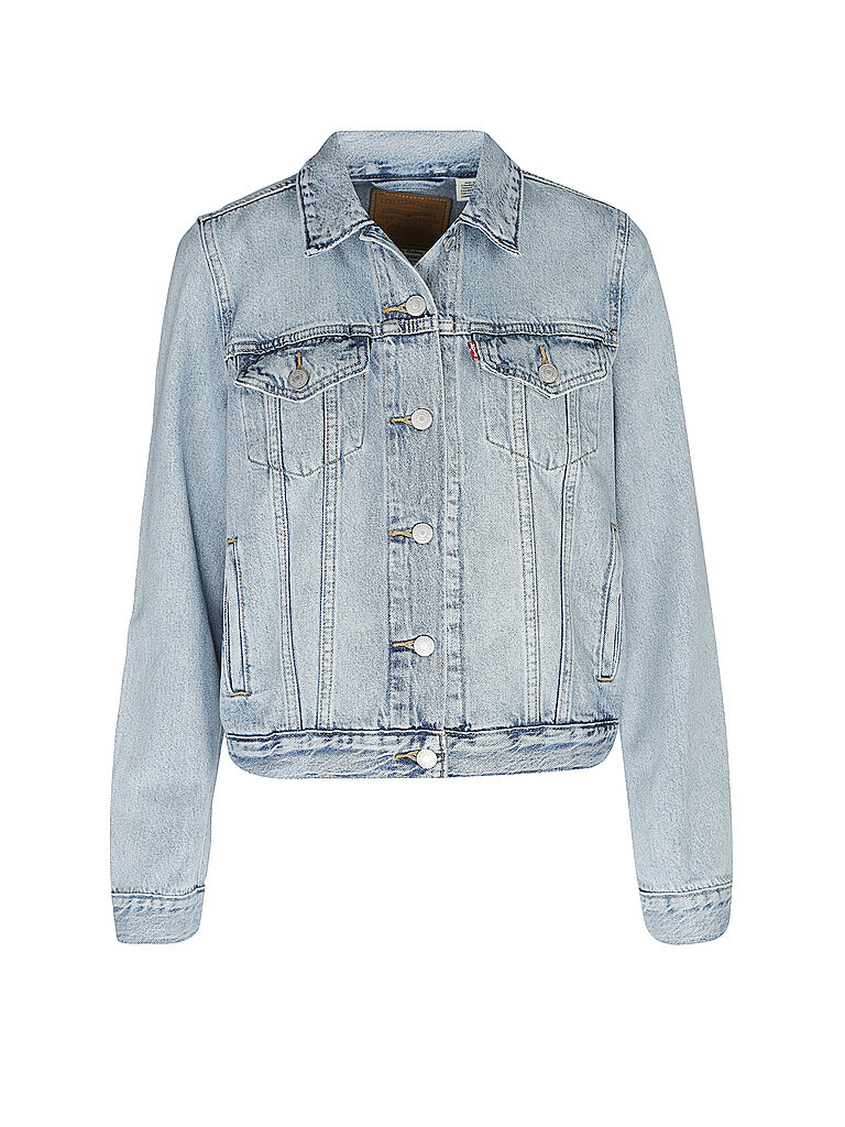 LEVI'S® Chaqueta vaquera TRUCKER azul claro | M