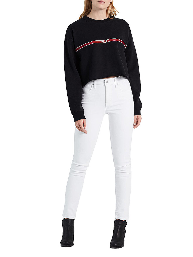 Levi's Jeans Skinny Fit 721 High Rise blanco