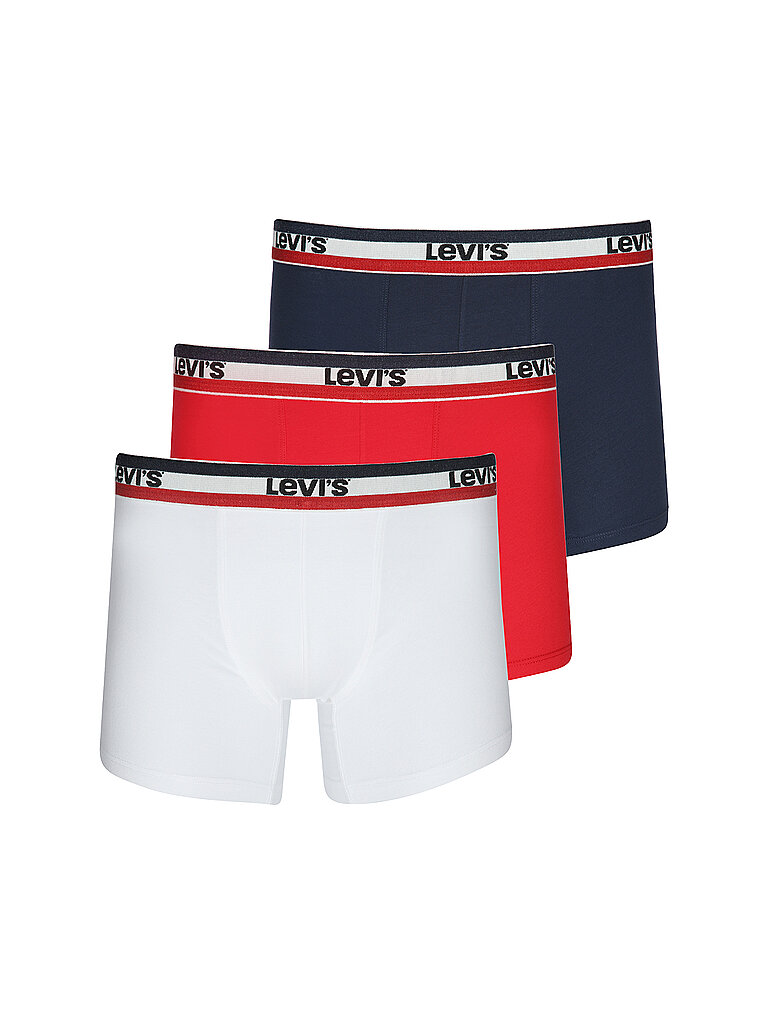 Calzoncillos paquete de 3 negro/gris mélange blanco XL