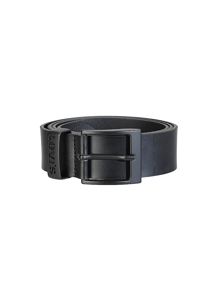 LEVI'S® Cinturón de cuero ASHLAND METAL negro | 95