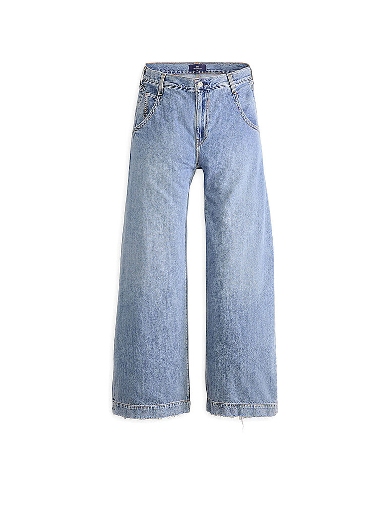 Jeans de pierna ancha azul 30/L31