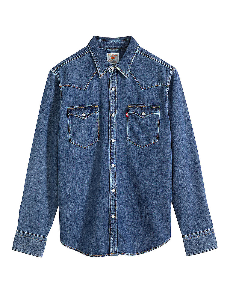 Levis Jeanshemd azul L