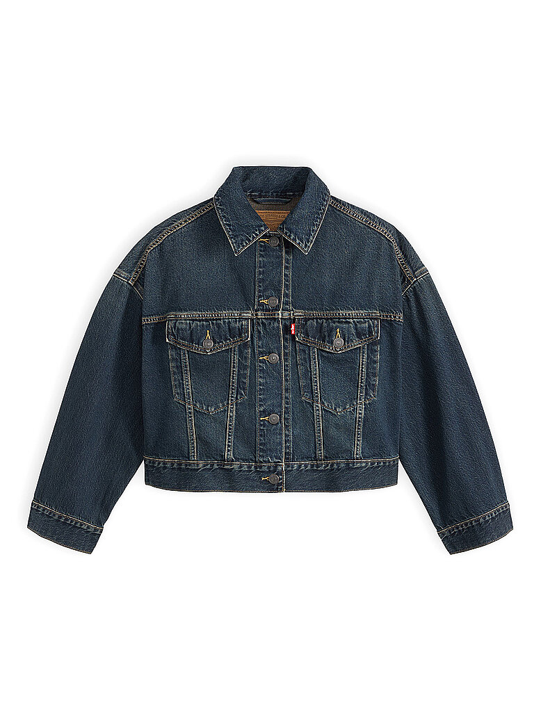 Levis Jeansjacke azul oscuro L