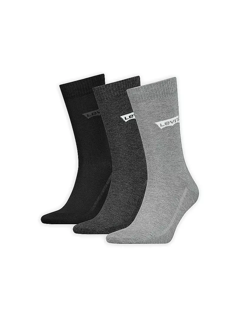LEVI'S® | Calcetines paquete de 3 gris combinado | Gris