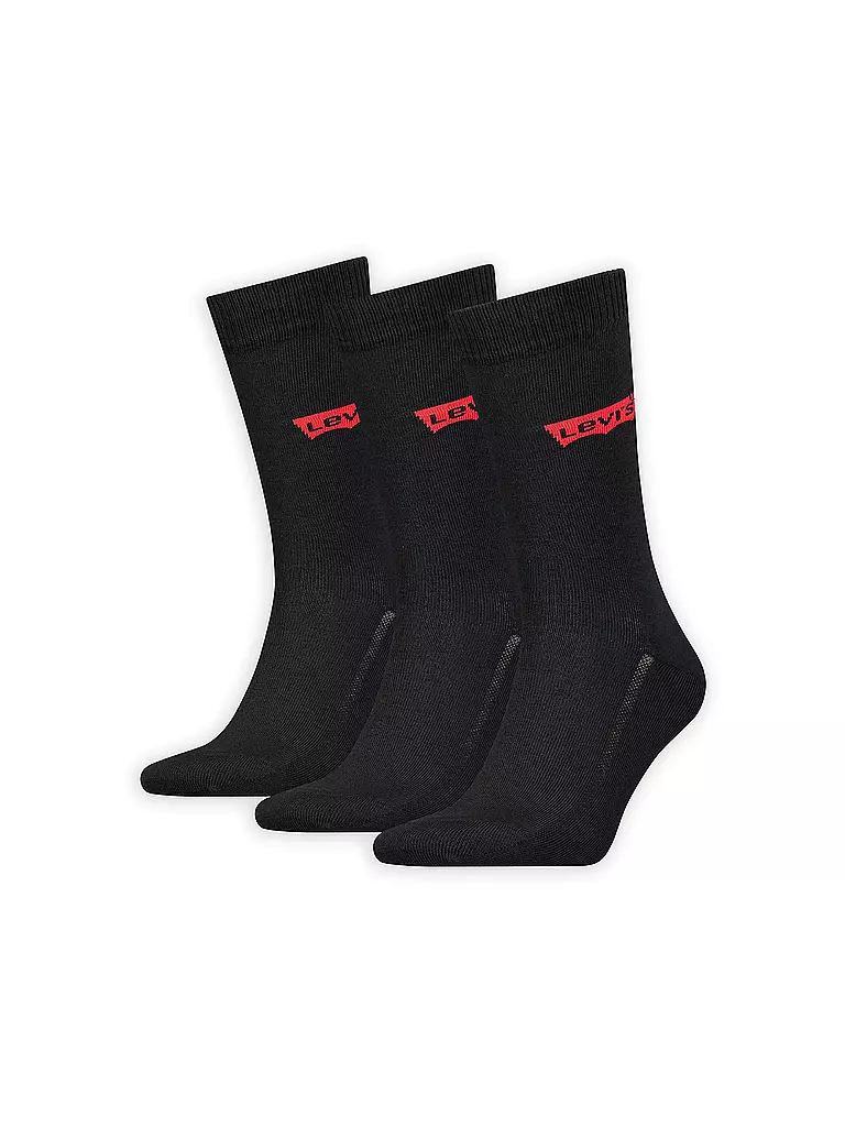 LEVI'S® | Calcetines paquete de 3 negro | Negro