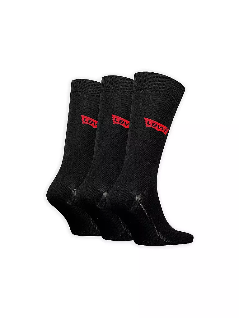 LEVI'S® | Calcetines paquete de 3 negro | 