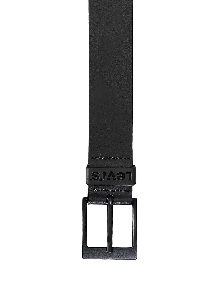 LEVI'S® | Cinturón de cuero ASHLAND METAL | Negro