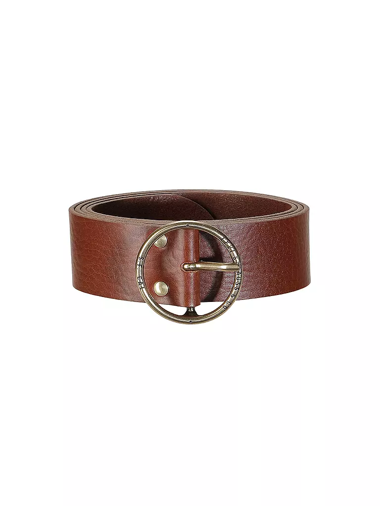 LEVI'S® | Cinturón de cuero ATHENA CAVIAR TRICOT | Marrón