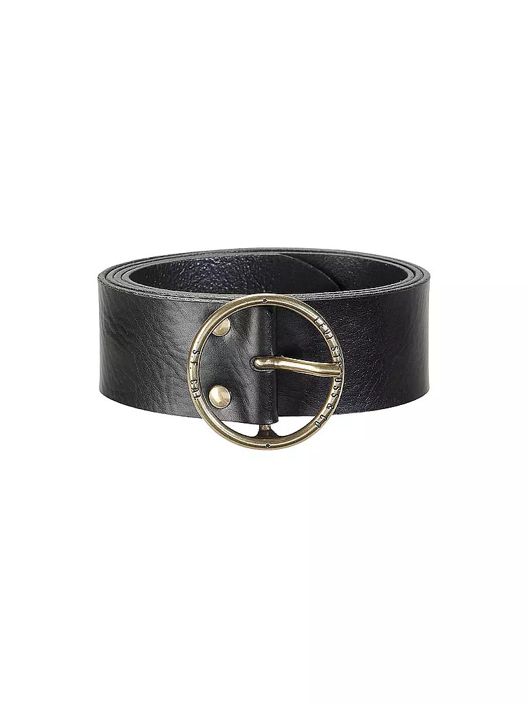 LEVI'S® | Cinturón de cuero ATHENA CAVIAR TRICOT | Negro