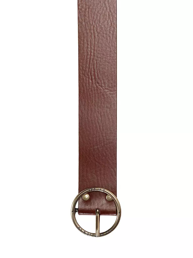 LEVI'S® | Cinturón de cuero ATHENA CAVIAR TRICOT | Marrón