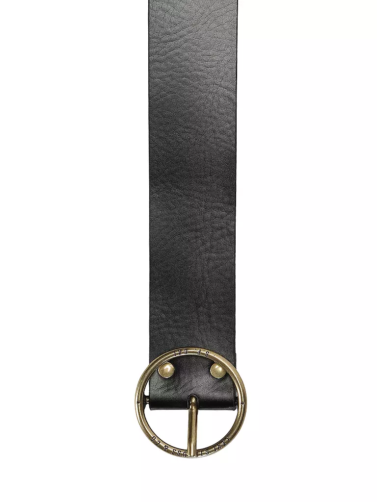 LEVI'S® | Cinturón de cuero ATHENA CAVIAR TRICOT | Negro