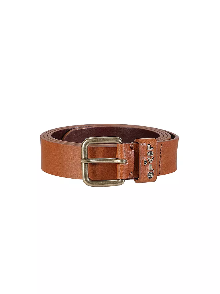 LEVI'S® | Cinturón de cuero CALYPSO | Marrón