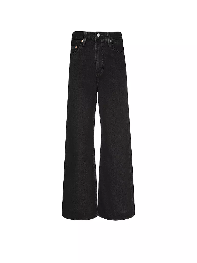 LEVI'S® | Jeans de corte ancho RIBCAGE | schwarz