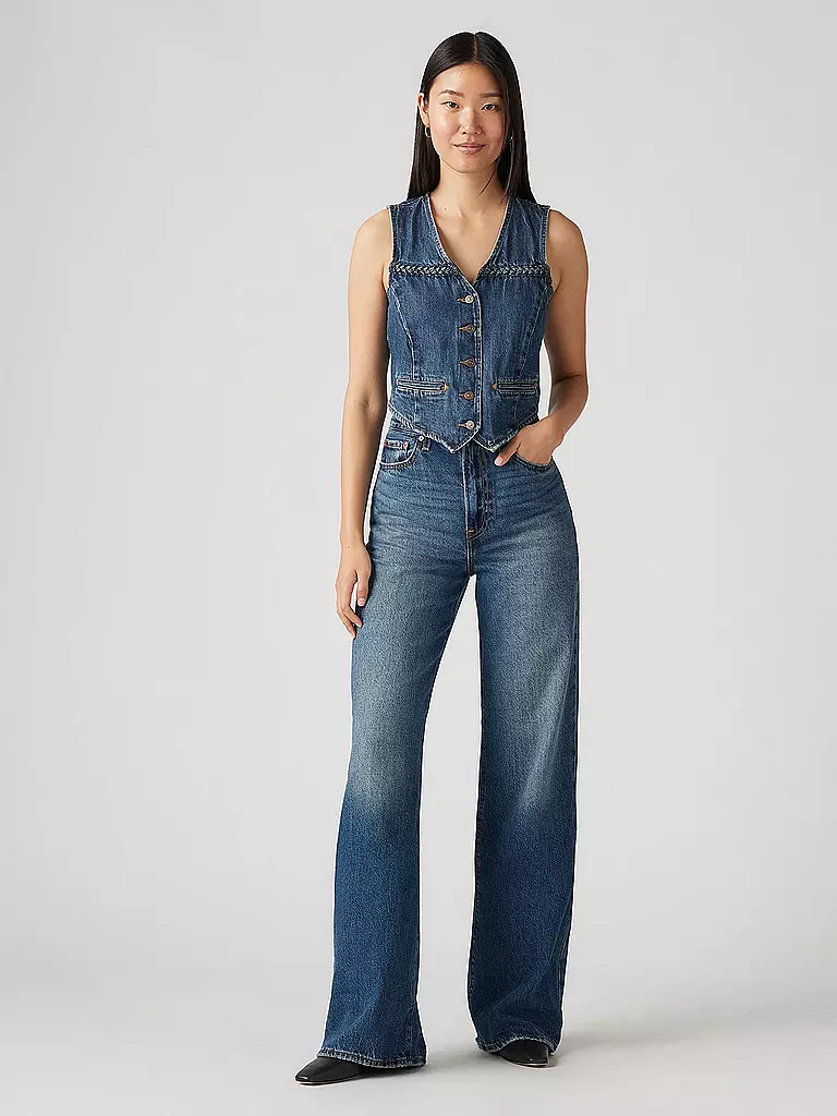LEVI'S® | Jeans de pierna ancha RIBCAGE | dunkelblau