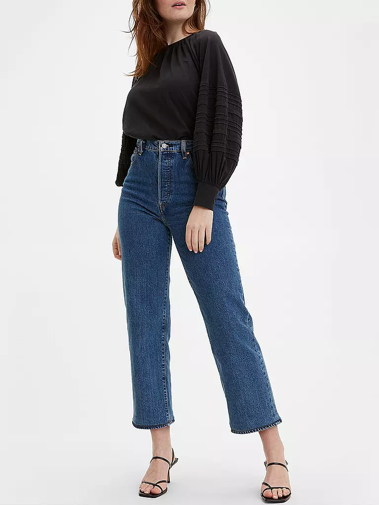 LEVI'S® | Jeans Ribcage Straight Fit 7/8 | Azul