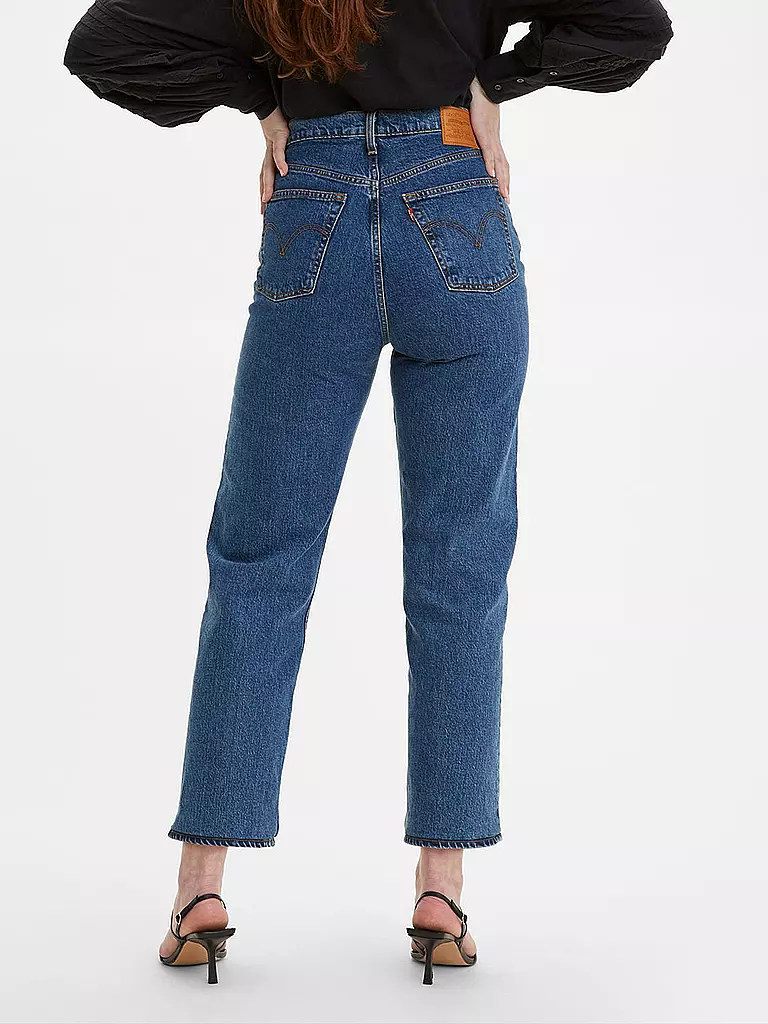 LEVI'S® | Jeans Ribcage Straight Fit 7/8 | Azul