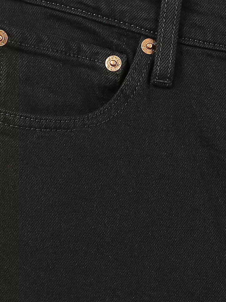 LEVI'S® | Jeans Straight Fit " Ribcage " 7/8 | Negro
