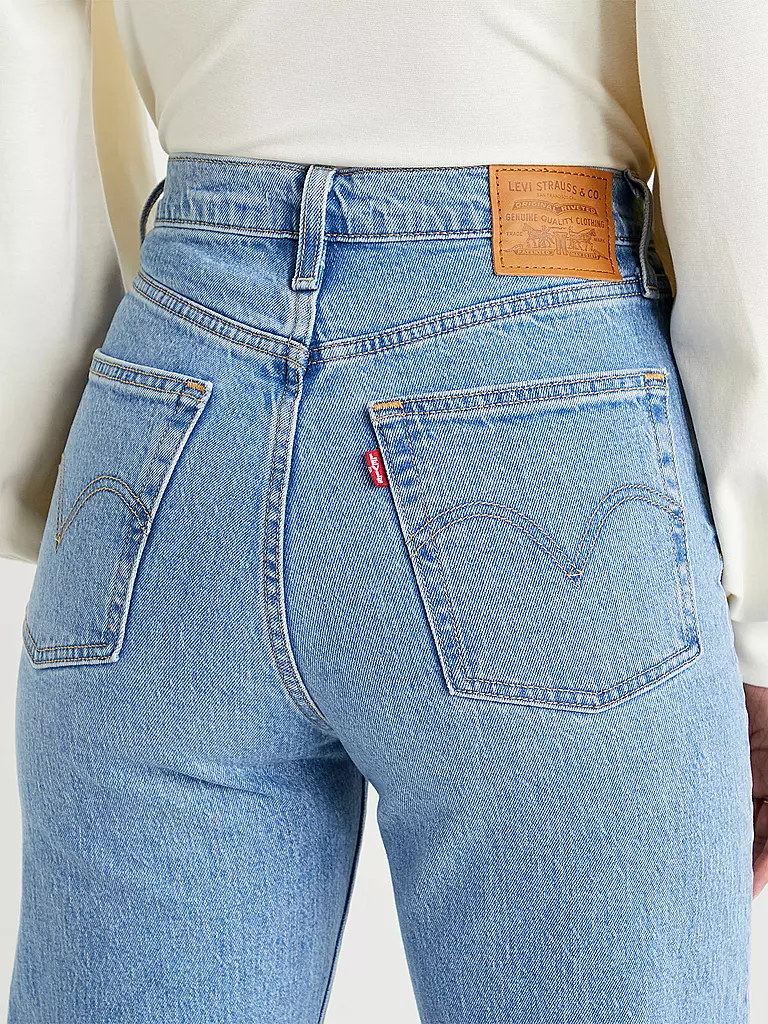 LEVI'S® | Jeans Straight Fit " Ribcage " 7/8 | Azul