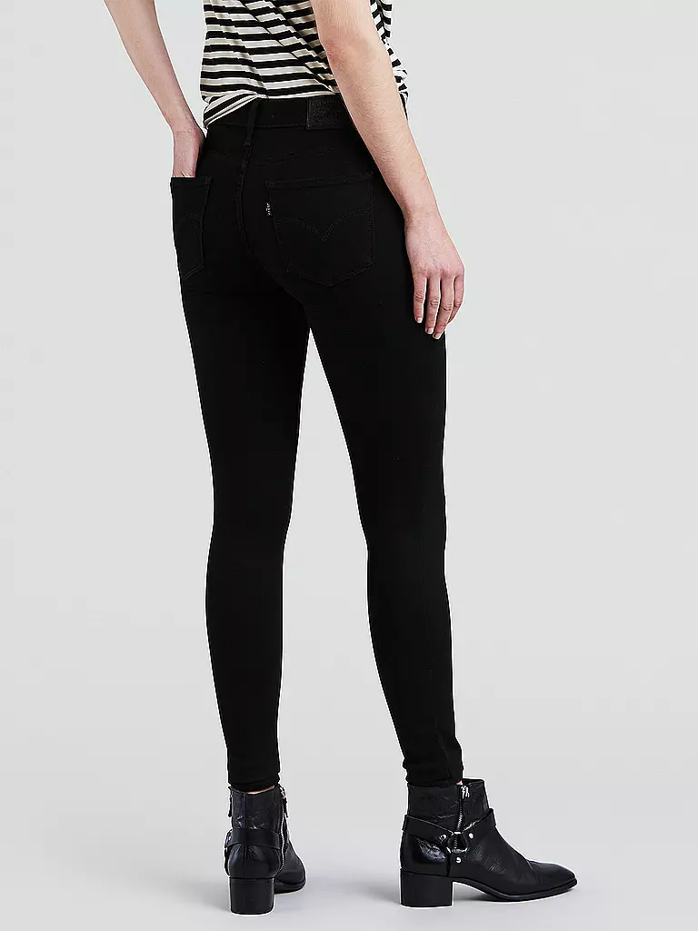 LEVI'S® | Jeans Super-Skinny-Fit Highwaist 720 | schwarz