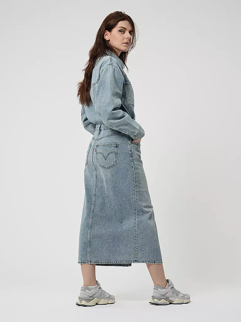 LEVI'S® | Midikleid WSTERN FEELI  | Azul
