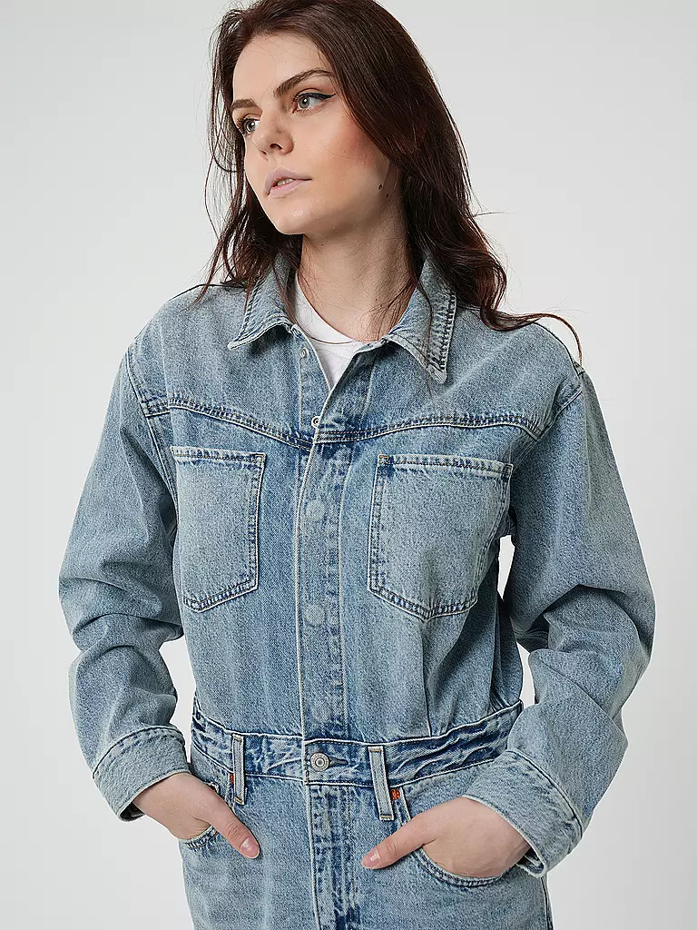 LEVI'S® | Midikleid WSTERN FEELI  | Azul