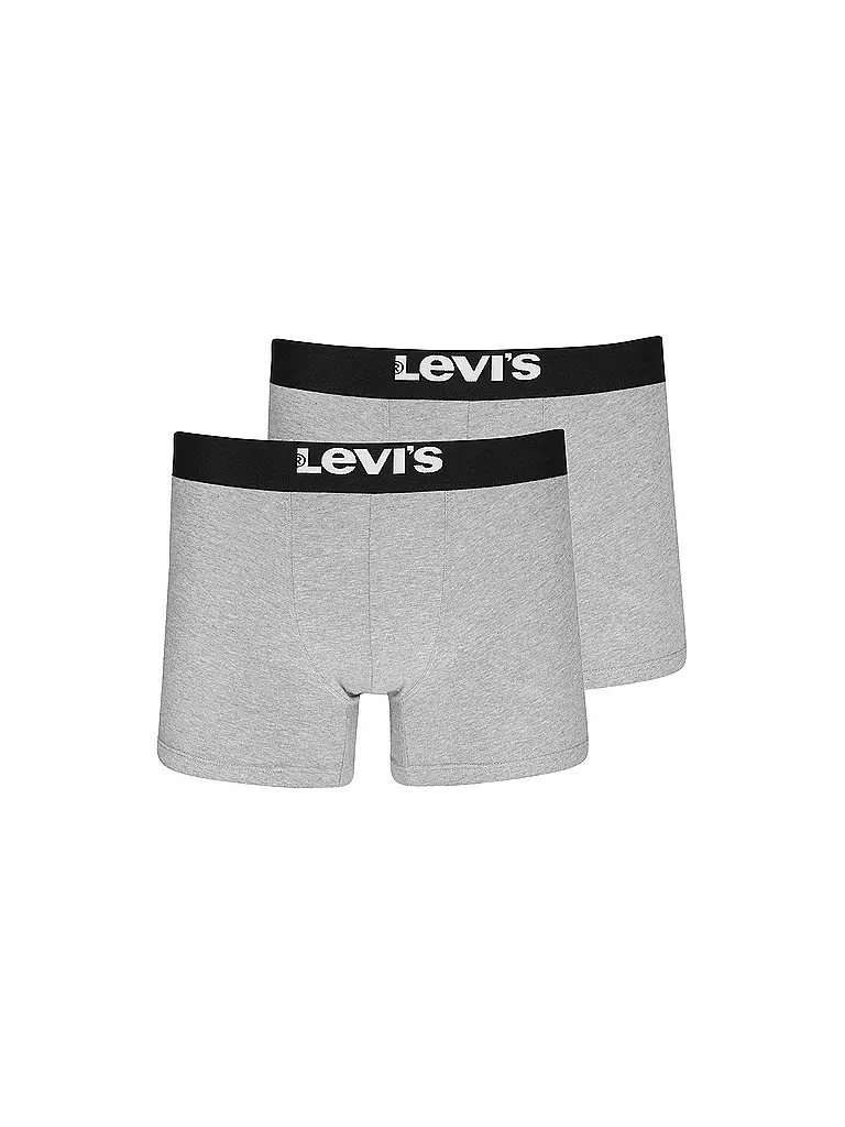LEVI'S® | Nombre del producto: Calzoncillos paquete de 2 gris medio jaspeado
Marca: LEVI'S®
Color: gris
Categorías: Moda, Hombre
Etiquetas: Paquete múltiple

Material: Algodón, Elástico
Diseño: Liso, Logotipo
Estilo: Moda joven | Gris