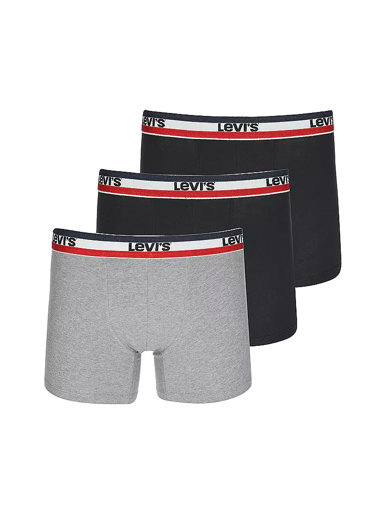 LEVI'S® | Pantalones paquete de 3 negro/gris jaspeado | Negro