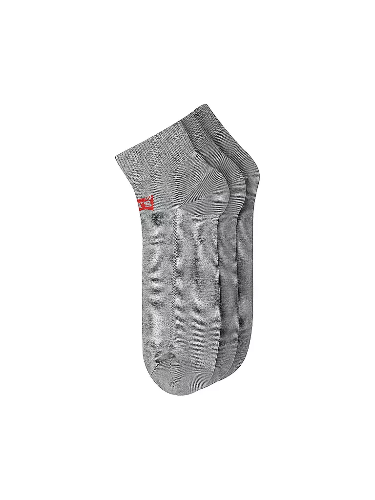 LEVI'S® | Socken 3er Pkg middle grey melange | Gris claro