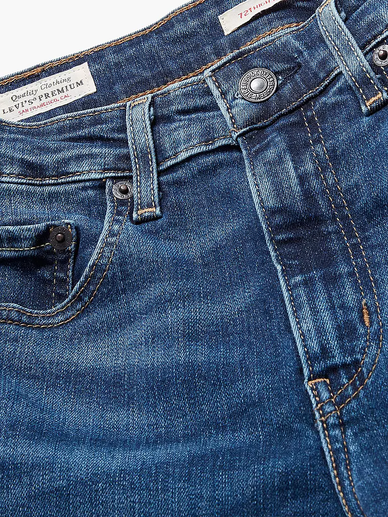 LEVI'S® | Vaqueros de talle alto corte ajustado 721 | 