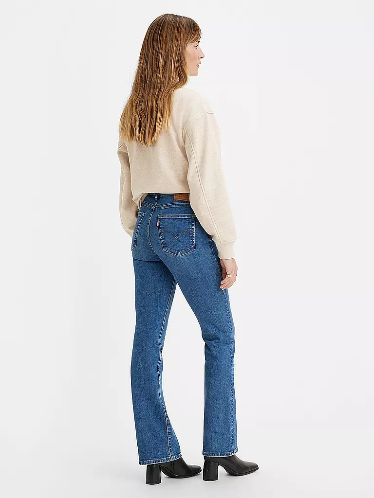 LEVI'S® | Vaqueros de talle alto corte bootcut 725 | blau
