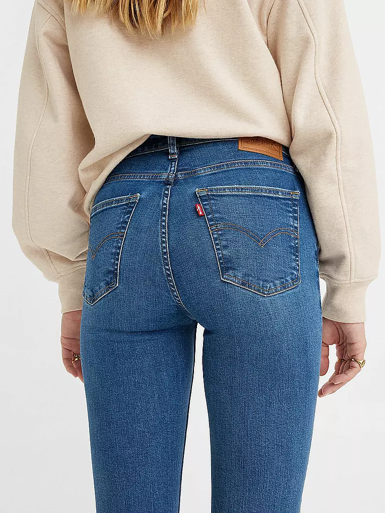 LEVI'S® | Vaqueros de talle alto corte bootcut 725 | blau