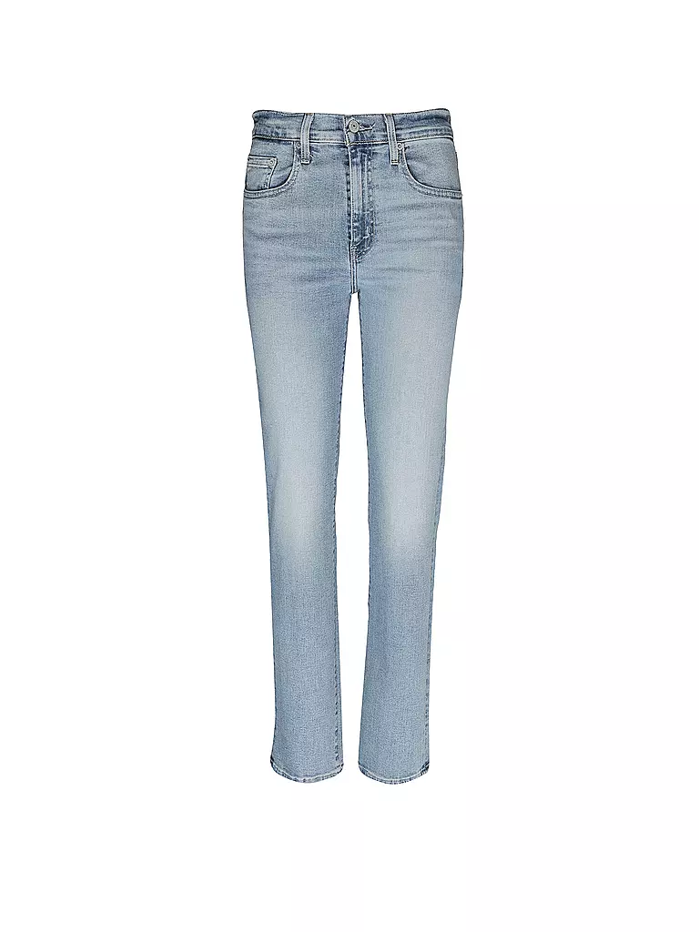 LEVI'S® | Vaqueros de talle alto corte recto 724 | Azul claro