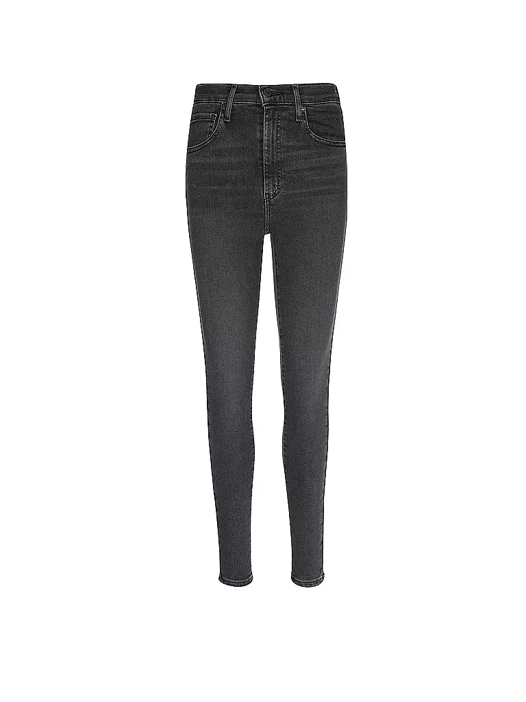 LEVI'S® | Vaqueros de talle alto super skinny fit MILE | Negro