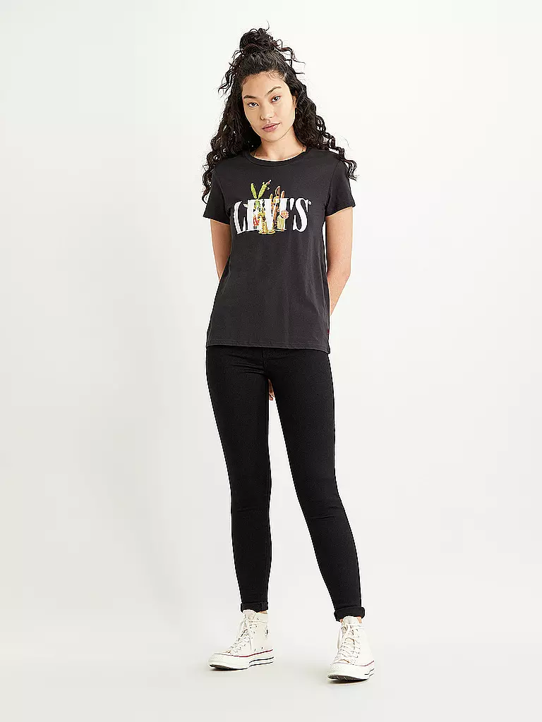 LEVI'S® | Vaqueros High-Super-Skinny-Fit MILE | Negro